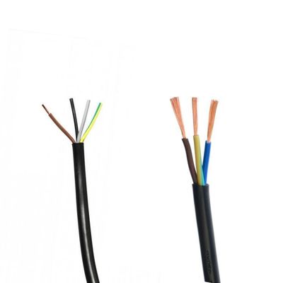 100% Cable de cobre puro Pvc isolado H05vv f 3gx1 H05vv f 4g1 3cores 4 núcleos Multi-núcleo de fio de personalização de fio