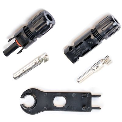 IP67 à prova d'água 30A 1000V DC 4mm2 Adaptador de tomada solar para cabo de extensão solar polar Cabos e conectores fotovoltaicos solares isolados