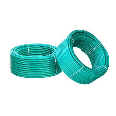 Cabos de energia elétrica de cobre verde isolado com chapéu de PVC núcleo flexível