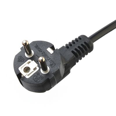 Coréia KC cabos de alimentação padrão cabos de extensão com extremo masculino CEE/16 3 Prong Schuko Plug Cable H05VV-F/H05RN-F 3x0.75-1.5MM2