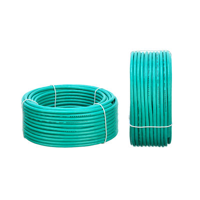 Cabos de energia elétrica de cobre verde isolado com chapéu de PVC núcleo flexível