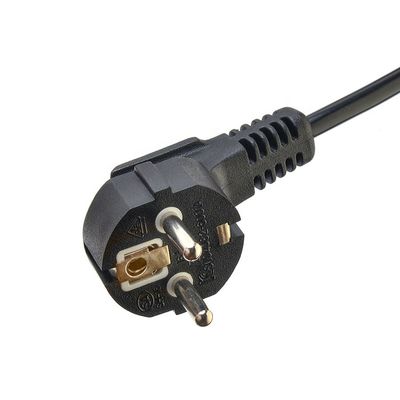 Coréia KC cabos de alimentação padrão cabos de extensão com extremo masculino CEE/16 3 Prong Schuko Plug Cable H05VV-F/H05RN-F 3x0.75-1.5MM2