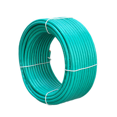 Cabos de energia elétrica de cobre verde isolado com chapéu de PVC núcleo flexível