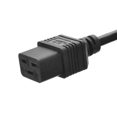 Conector C19 Padrão KC Cabos de extensão de cabo de energia de cobre com proteção contra isolamento H05VV-F/H05RN-F 3x0.75-1.5MM2