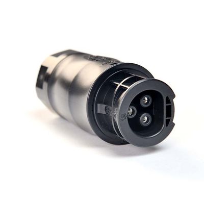 Conector de bateria personalizado BC01 Tipo de parafuso Conector feminino para balcão AC 230V Sistema solar Impermeável IP68 Conexão solar