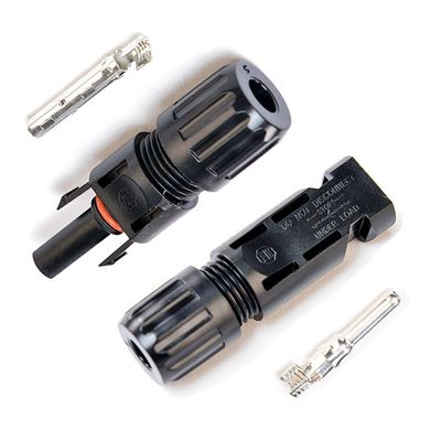 Conector solar à prova d'água certificado TUV isolado 30A 1000V DC 8mm Conector feminino grau de proteção IP67 500 pares/CTN