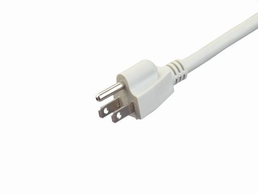 Beige 6 Outlet Soquetes de extensão elétrica norte-americana padrão Soquete de tira de alimentação 14AWG Cabo 3FT para eletrodomésticos