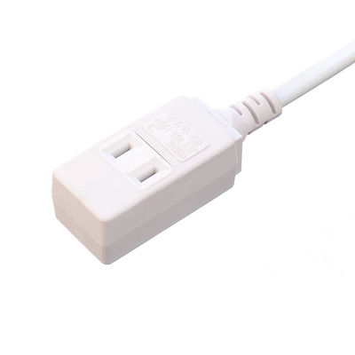 2X2mm2 Condutor de cobre de cadeia sem oxigênio JET 2 Pin Plug Fim masculino Tipo Japão PSE Cordão de extensão padrão de laptop