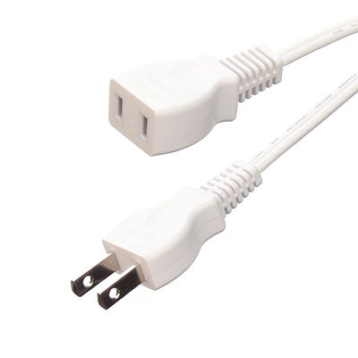 2 pin VFF 2X1.25mm2 Japão PSE Standard Power Cable Laptop Extension Cord com Oxygen Free Bared Stranded Copper Conductor
