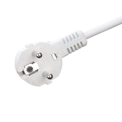 Cabo de extensão de pin redondo de 3 pontas Branco cabo de extensão SNI para casa