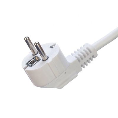 Eu Power Strip com 4 faixas de alimentação de saída Corrente nominal 10/16A Cabo protetor contra ondas brancas H05VV-F 3x1.5mm2