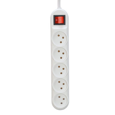Power Strip Israel Type 5 Pin Multi Socket Plug Extension Cord Customized Support Extended VDE Standard Cable H05vv-f 3g1