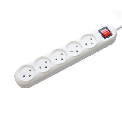 Power Strip Israel Type 5 Pin Multi Socket Plug Extension Cord Customized Support Extended VDE Standard Cable H05vv-f 3g1