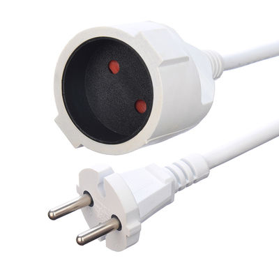 Especificação do cabo H05VV-F 2x1.0mm2 Rede SDK Directo VDE 10A Corda de alimentação plug Cordões de extensão para eletrodomésticos