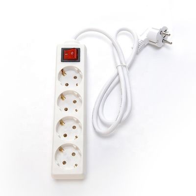 3x4 cabo de alimentação cabo de extensão Universal Socket 4 Gang Sockets de extensão elétrica com rede SDK e 220V tensão nominal