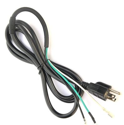 Cordões de alimentação Cordões de extensão ETL Cordão de alimentação padrão AMARÃO comprimento 5FT/OEM Plug preto Soquete 2 pin Cordão de alimentação para eletrodomésticos
