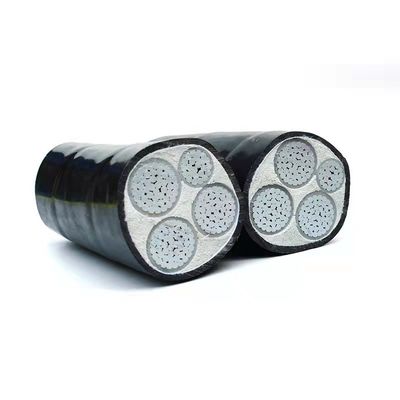 YJLV 4x150mm2 cabo de alimentação de alumínio para central solar com certificação CCC e tensão nominal 600-1000V