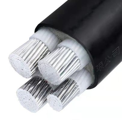 YJLV 4x150mm2 cabo de alimentação de alumínio para central solar com certificação CCC e tensão nominal 600-1000V