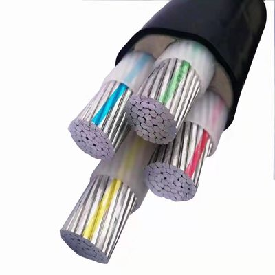 YJLV 4x150mm2 cabo de alimentação de alumínio para central solar com certificação CCC e tensão nominal 600-1000V