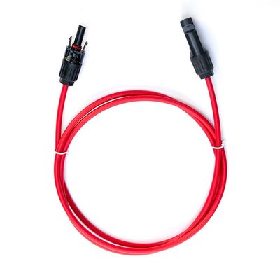 Cabo de extensão solar de 10 mm Cable de cobre solar Pv DC 1500V Com núcleo único com isolamento XLPO e condutor de cadeia