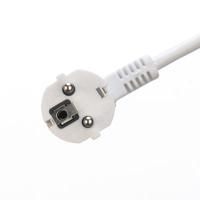Proteção contra sobretensões de banda de alimentação de tipo UE 3 Gang Socket de cabo de extensão com H03vvh2 f 2x0.75mm2 cabo de alimentação e tomada elétrica