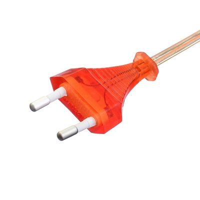 Commercial Direct 2.5A 2 Pin Plug Power Cords Black Kettle Plug com conector IEC60320 C7 VDE Power Cord