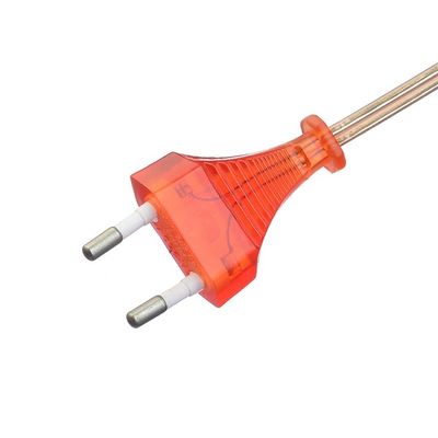 Commercial Direct 2.5A 2 Pin Plug Power Cords Black Kettle Plug com conector IEC60320 C7 VDE Power Cord