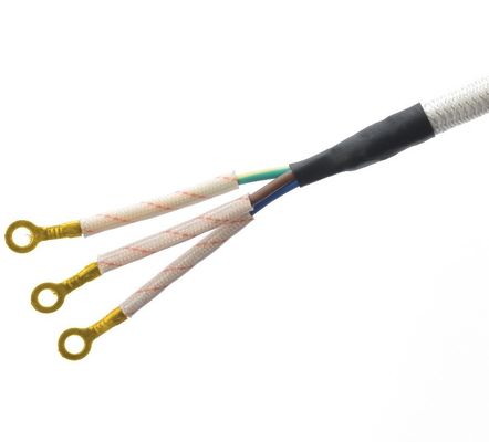 3 Prong Cotton Braided Power Cord Voltagem nominal 250v Grounding Standard Grounding para cozinha de arroz no mercado da Indonésia