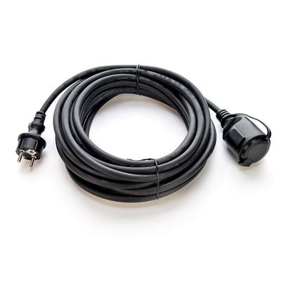 Cordão de extensão de 100 ft 3 de serviço para uso intenso H07RN-F 3x1,5mm2 Schukostecker Euro VDE