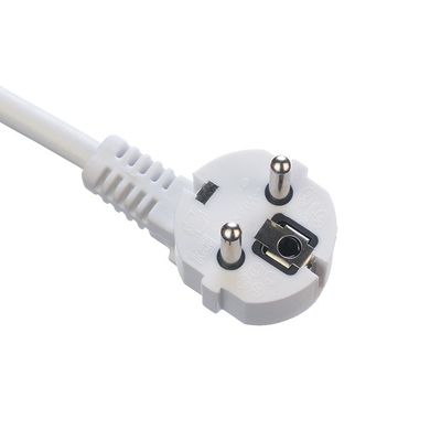 Adaptador de tomada de viagem europeu com 4 faixas de alimentação de tomada Cordão de extensão Multi Socket e Switch 5m comprimento do cabo