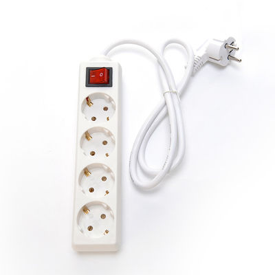 Customized Power Socket Power Strip with Independent Switch 4 Outlets