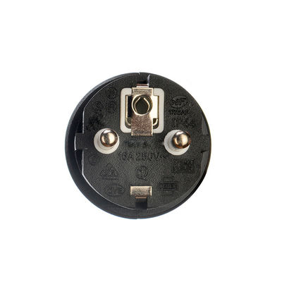 EU 2 Polos Socket Female End Type Oxygen Free Bared Stranded Copper Conductor Material Distribuído cabo de extensão de tomada