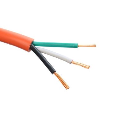3X3.5MM Conductor de cobre VDE padrão H05VV-F 300/500V 3 Core Cable para aplicações eléctricas e de energia de eletrodomésticos