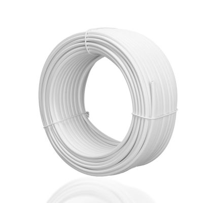 Cabos de cobre brancos certificados H03VVH2-F 300/300V Flexíveis 2x0,75 mm2 para edifícios domésticos Cabos de energia elétrica