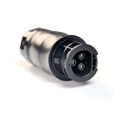 CEE/16 3 Prong Schuko Plug Tipo de cabo de alimentação de ponta masculina H07RN-F IP44 para Inverter de painéis solares