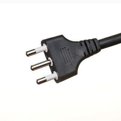 Negro 16awg BC01 e 220v 10m cabo de extensão solar IMQ padrão 3 pontas US cabo de alimentação oxigênio livre Bared Stranded cobre