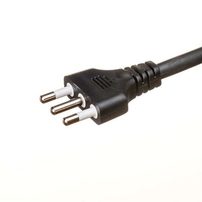 Negro 16awg BC01 e 220v 10m cabo de extensão solar IMQ padrão 3 pontas US cabo de alimentação oxigênio livre Bared Stranded cobre