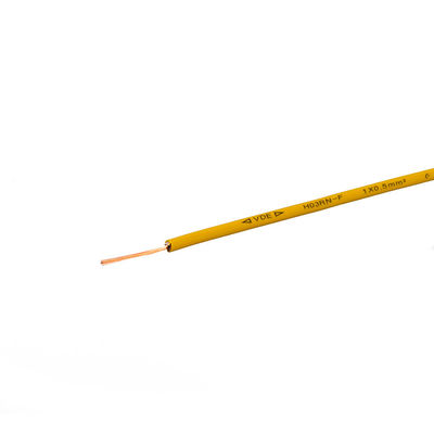 Cabos isolados VDE padrão H05 Rr de borracha 2x0,75 Cabos de cobre para aparelhos domésticos e temperatura exterior -5C a 70C
