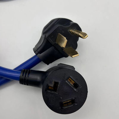 20A 110V Cabo elétrico e extensão Wre 50 Amp Rv cabo de extensão de trabalho pesado Nema 3 Pin 10-50P Plug STJW 3/14 3/12 3/10 AWG 10-50