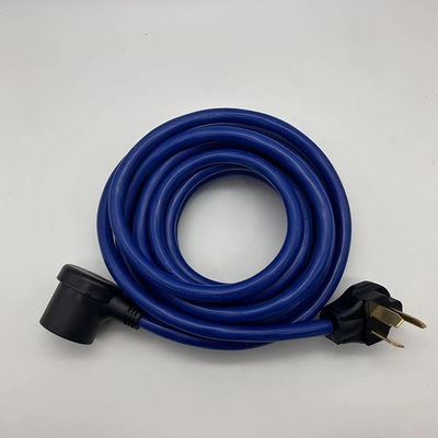20A 110V Cabo elétrico e extensão Wre 50 Amp Rv cabo de extensão de trabalho pesado Nema 3 Pin 10-50P Plug STJW 3/14 3/12 3/10 AWG 10-50