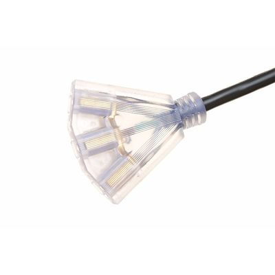 ETL aprovado para funções pesadas 10 pés de comprimento 12 cabos de extensão de calibre 50 pés 2 cordão leve NEMA macho NEMA fêmea US 3-prong