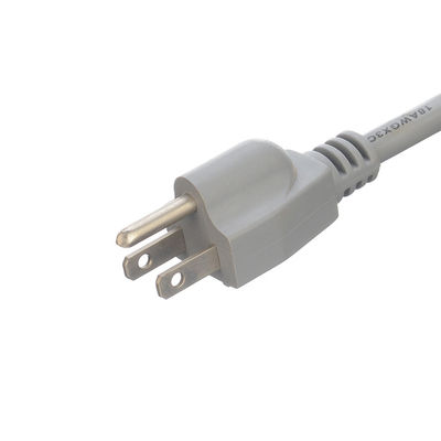 Cabo de alimentação comercial ETL 14 AWG aberto para laptop 15A NEMA-15P cabo de extensão de plugue de 3 fases Universal Socket Branded Power