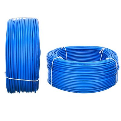 VDE isolado azul padrão 300/300V RVV 2*0,75mm Flexível cabo de alimentação dois fios de núcleo de cobre condutor com isolamento