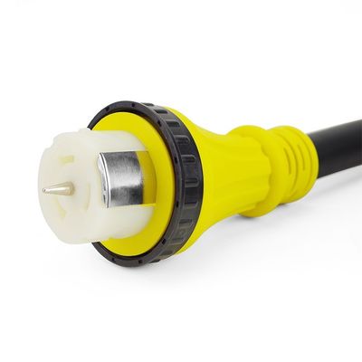Cordão de alimentação de terra marinha SS2-50 Homem para mulher 50A 125V/250V 100FT 6FT/8FT/10FT/12FT/25FT Material do condutor de cobre