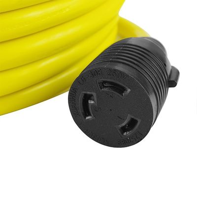 30A Corrente nominal de saída AC Cabo de extensão de energia para máquina de lavar louça 250V NEMA L6-30P a L6-30R