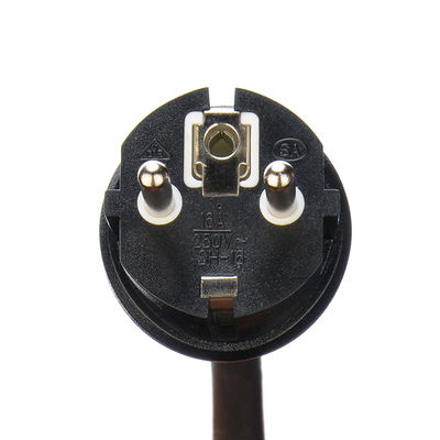 Isolamento de borracha H07RN-F Schuko Plug Cordão de alimentação AC para Betteri BC01 IP68 Conector e Inverter de painel solar