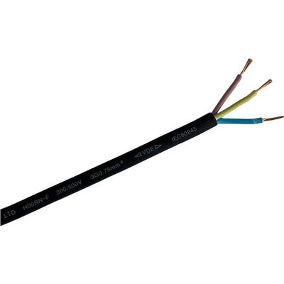 Construction Appliance VDE Certificated H05vv-f 3 Cores 1.5mm2 Copper Flexible Electrical Cable Metal Electrical Wire