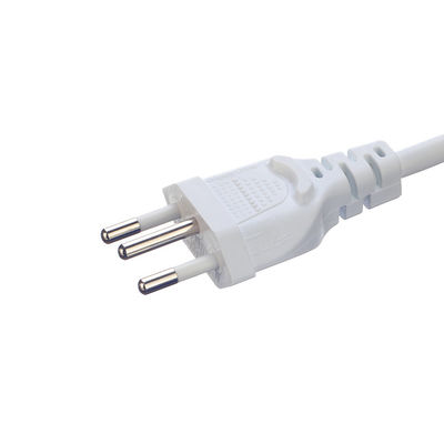 Personalização Brasil 10A/250V 3 Pin Plug 3x0.75MM2 PS4 Cable de alimentação para lâmpada de sal Certificado pela DIN VDE 0620/EN 50075 1990