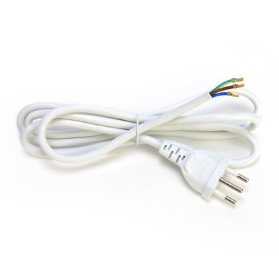 Personalização Brasil 10A/250V 3 Pin Plug 3x0.75MM2 PS4 Cable de alimentação para lâmpada de sal Certificado pela DIN VDE 0620/EN 50075 1990