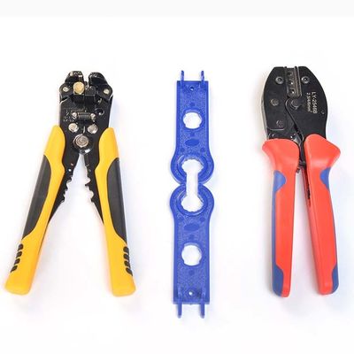 Instalação fácil Eletrodoméstico Solar Pv Cable Desmontar E Crimping Kit de Ferramentas
